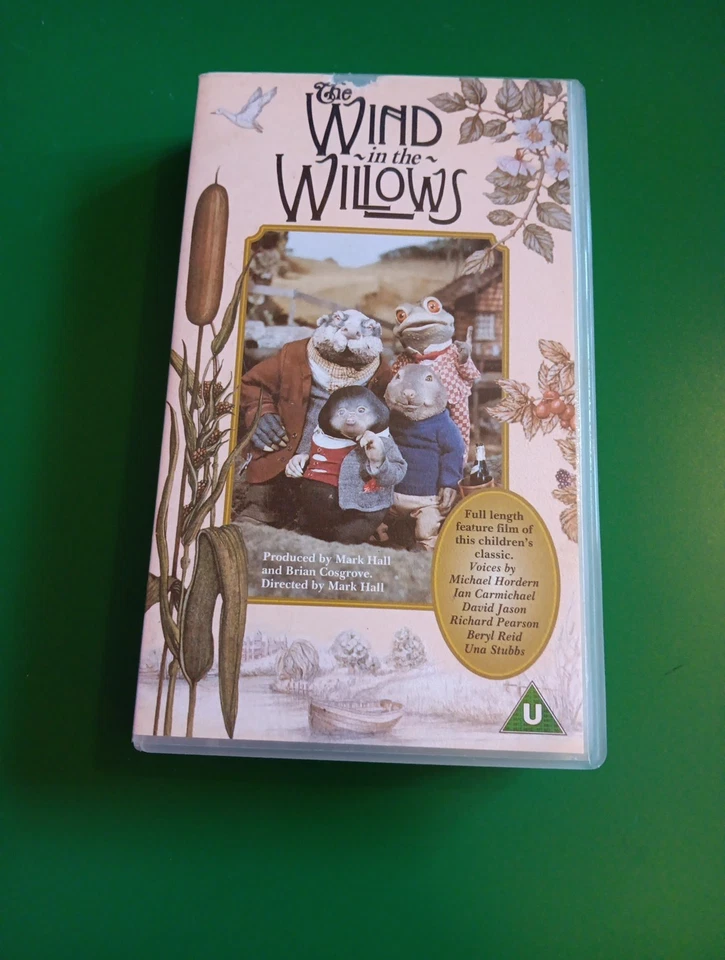 The Wind In The Willows VHS Feature Film David Jason Video TESTED - Image 1 of 3