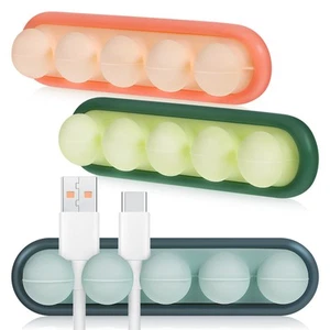  3 Pcs Desktop Cable Organizer Cord Tidy Holder for Clamp Organizers - Afbeelding 1 van 11