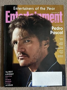 Entertainment Weekly Magazine (January 2021) PEDRO PASCAL UNMASKED Blank Box - Picture 1 of 1