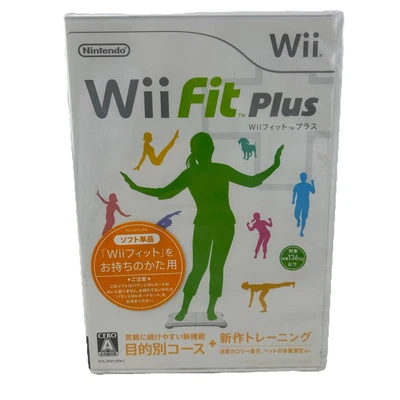 Wii Fit Plus Japanese Nintendo Wii Game NTSC-J Region Brand New Sealed - Image 1 of 4
