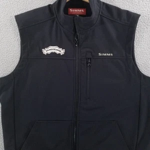Chaleco de Pesca Simms Para Hombres XL Negro Softshell Rendimiento Sierra Nevada Cervecería - Imagen 1 de 13