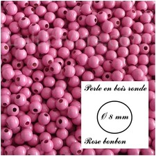 LOT DE 2 PERLES CHARM DONUTS RONDELLES ROSE ET FUCHSIA POUR SERPENT 14MMx8MM*N61