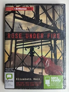 Rose Under Fire - by Elizabeth Wein [CD-audiobook, 2013) MP3 ready, New & Sealed - Picture 1 of 2