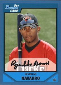 2007 Bowman Draft Draft Picks Baseball Card #BDPP41 Reynaldo Navarro