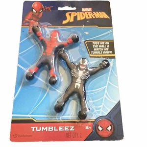 Spider-Man Tumbleez Wacky Wall Crawler 2-Pack Symbiote Red Marvel Comics New - Picture 1 of 10