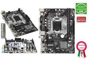 SCHEDA MADRE MSI H110M PRO-VD SOCKET 1151 + CPU i5 6500 + DISSIPATORE + RAM - Imagen 1 de 1