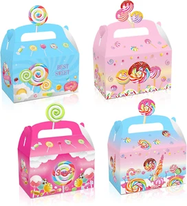 A Cadylad Party Favor Treat Box 12 Pack Cadylad Goodie Gift Boxes Colorful Sweet - Picture 1 of 12