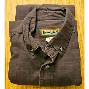 Remington Men’s Hunting Shooting Button Front Short Sleeve Shirt Sz XL (46-48)