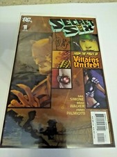 SECRET SIX #1 NM signed by Jimmy Palmiotti w/COA 36/98 DF 2006 DC Deadshot