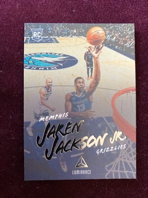 2018-19 Chronicles Luminance #144 Grizzlies Jaren Jackson Jr. Rookie Card - Image 1 of 2