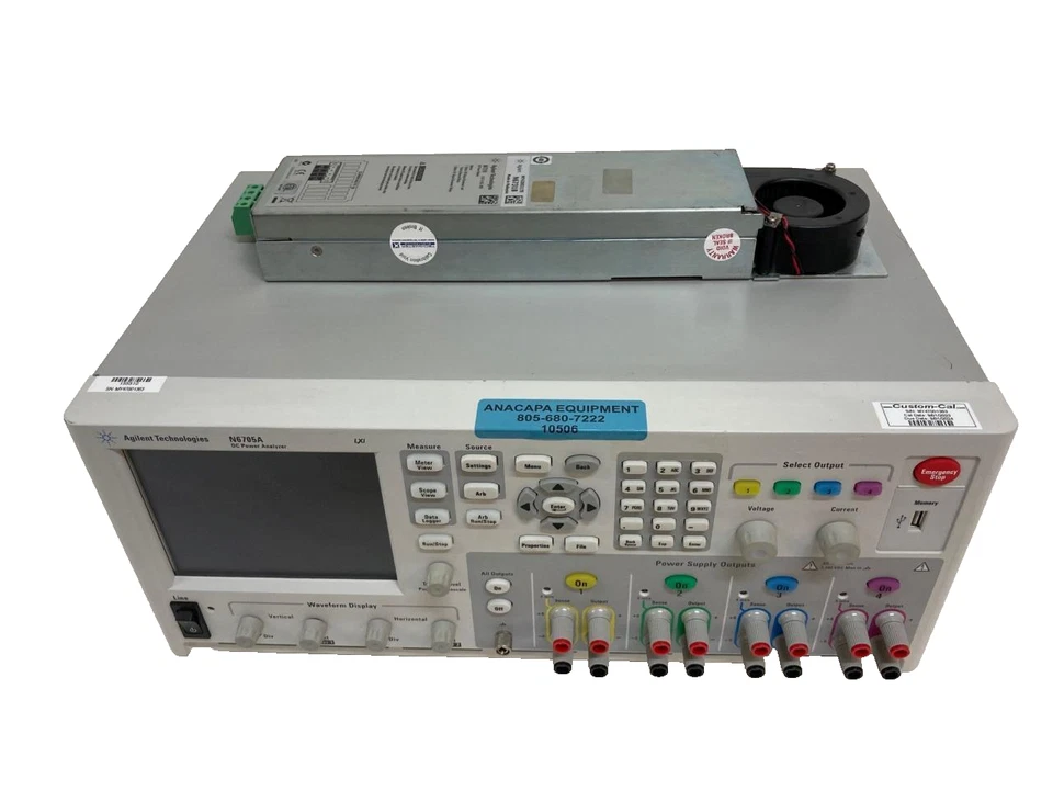Agilent N6705A DC Power Analyzer Opt 055 AKY, N6731B Module Calibrated (10306) - Image 1 of 4