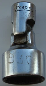 SNAP ON TOOLS USA 1/4" Antrieb 9/16" SAE Chrom 12-PUNKT drehbare Stecknuss TMU181 - Bild 1 von 4