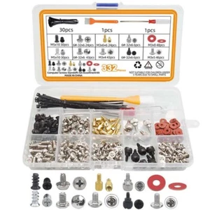 Juego de separaciones de tornillos de computadora para PC Kit de 332 piezas Disco duro Estuche de placa base Ventilador - Imagen 1 de 6