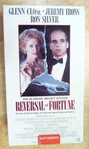 Reversal of Fortune (1992, Video, VHS Format) Glenn Close - Picture 1 of 1