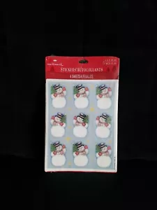 HALLMARK SNOWMAN STICKER SHEETS CHRISTMAS HOLIDAY - Picture 1 of 9