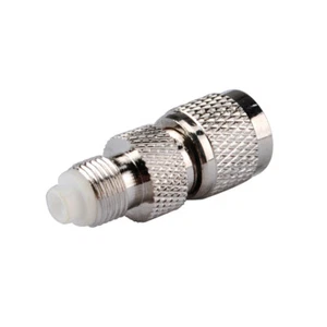 10X Antenna Adapter FME Female to Mini-UHF Plug Male Coax Straight RF Adapter - Picture 1 of 3