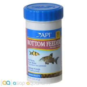 API Bottom Feeder Shrimp Pellets Fish Food 1.5oz (43g) Catfish Loaches Pelcos - Picture 1 of 1