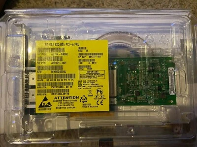 HP AJ764-63002 489191-001 BD HBA 82Q 8GB PCI-e FRU. NEW SEALED FAST US SHIPPER - Image 1 of 4