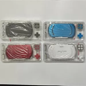 NEW Blue Red White Black PSP Go Replacement Shell Case Casing - Picture 1 of 11