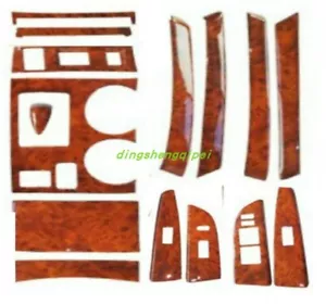 15X For Toyota highlander 2009-2014 Peach Wood Grain Car interior kit Cover Trim - Picture 1 of 4