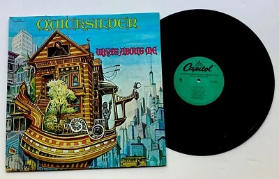 ROCK PSYCHE QUICKSILVER MESSENGER SERVICE WHAT ABOUT ME LP RECORD EXCELLENT - Image 1 of 4