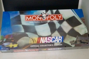 PARKER BROTHERS MONOPOLY NASCAR OFFICIAL COLLECTORS EDITION 1997 NIB SEALED - Picture 1 of 7