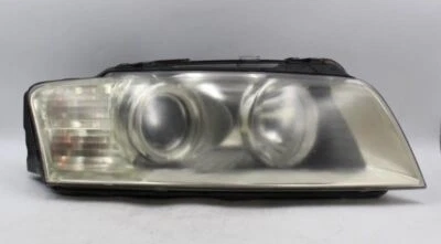 Right Passenger Headlight Without Daytime Running Lamps 2003-05 AUDI A8 OEM 9435 - Image 1 of 4