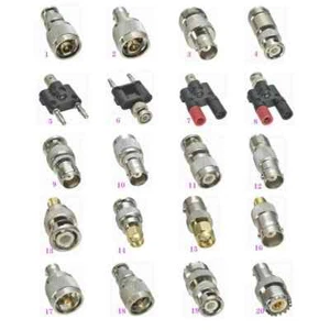 1Pcs BNC To N / Banana / TNC / SMA / UHF PL259 SO239 Male & Female RF Connector - Picture 1 of 44