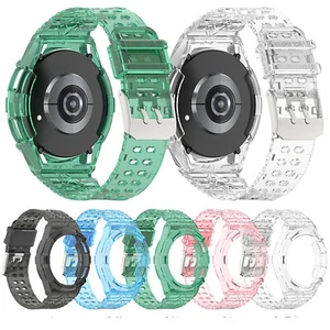 For Samsung Galaxy Watch 6 Classic 43mm R950/47mm960 Crystal Strap Case Bracelet - Picture 1 of 17