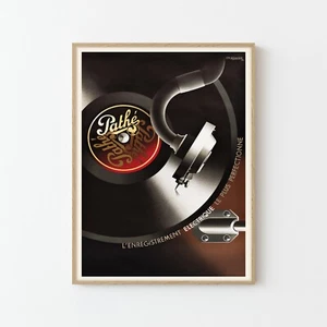 Pathe Vintage Advertising Poster Fine Art Print | Home Decor - Picture 1 of 6