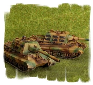 Painted! - Jagdtiger Platoon (2 vehicles) - 15mm WW2 -Flames of War - Picture 1 of 2