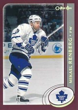 2002-03 O-Pee-Chee Gold Foil #192 MIKAEL RENBERG - Toronto Maple Leafs