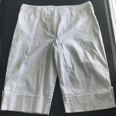 IZ Byer California Junior's/Women's Pinstripe Shorts Size 13(UBA138) - Image 1 of 4