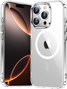iPhone 16/pro/ Pro Max/plus Case Clear Anti-Yellowing Shockproof slim 6.9 inch - Picture 1 of 8