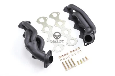 Ceramic Black Shorty Headers For 2004-2010 Ford F-150 5.4L V8 1-5/8" Foto 1 de 4