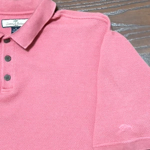 Tommy Bahama Hemd Herren Medium Rosa Seidenmischung Hawaii Supima Beach Tropical - Bild 1 von 7