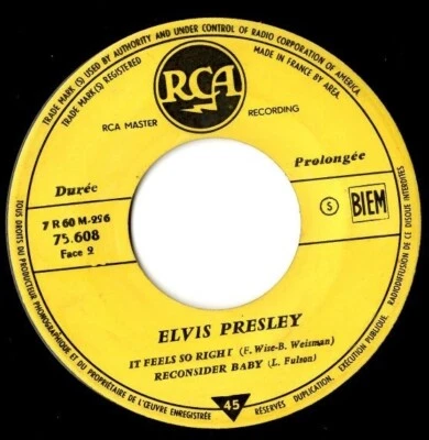 Elvis Presley  The girl of my best friend  Frenh EP Popcorn - Photo 1/3