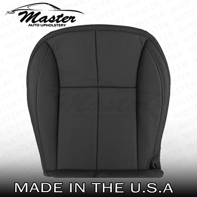 Cubierta de asiento de vinilo negra inferior del asiento del conductor para Jeep Grand Cherokee 2001-2004 Foto 1 de 4