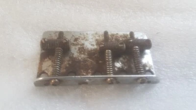 1962 FENDER JAZZ BASS USA BRIDGE - Image 1 of 4