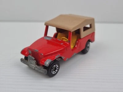 Matchbox Superfast No53 Jeep CJ6 Lesney England 1977 Vintage  - Image 1 of 4