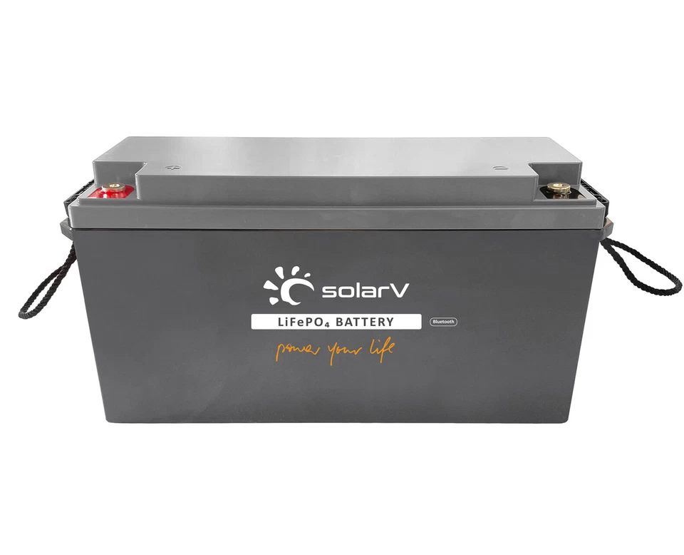 SolarV® 25,6V 100Ah 150Ah Lithium-Batterie LiFePO4 BMS integriert (0% MwSt.) - Bild 1 von 1