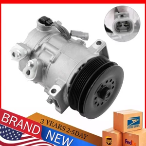 A/C AC Compressor For 2009-2017 Jeep Compass Patriot Dodge Caliber 55111610AB - Picture 1 of 11