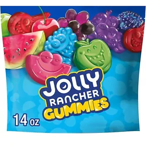 JOLLY RANCHER Gummies Assorted Fruit Flavored Candy Bag, 14 oz - Picture 1 of 7