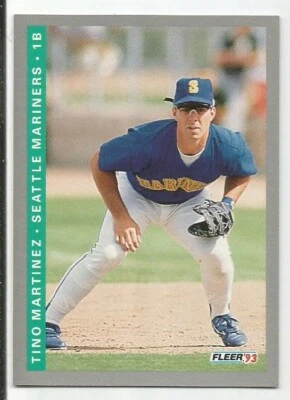 TINO MARTINEZ 1993 FLEER CARD NM-MT+ CONDITION - Image 1 of 2