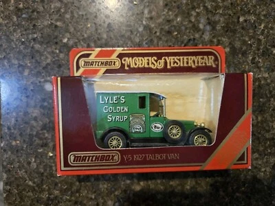Matchbox Models of Yesteryear Y-5 1927 Talbot Van Lyle's Golden Syrup - Image 1 of 4