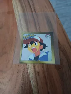 Ash R17, NM, Gold Holo, Artbox Serie 1, 1999 Aufkleber, Pokémonkarten - Bild 1 von 2