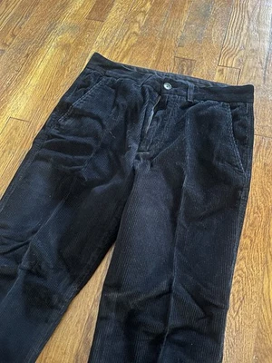 Pantalones de pana BLDWN Baldwin Denim para hombre negros 32 Foto 1 de 4