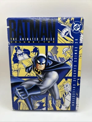 BATMAN The Animated Series VOLUME 2 / TWO - 4 DVD Box Set DC COMICS Discs - Image 1 of 4