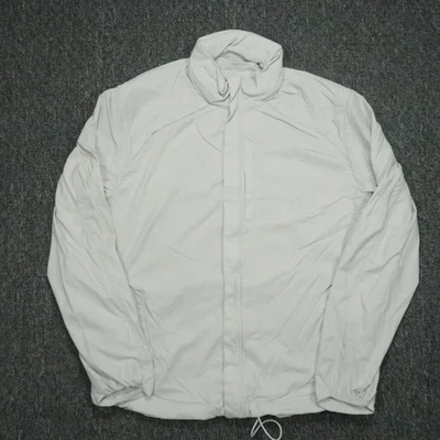 Chaqueta Coolibar Para Hombre Grande Gris Cremallera Completa Bolsillos Con Capucha Embalable Protección UV Foto 1 de 4