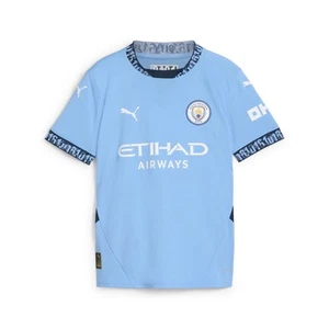 PUMA Manchester City 24/25 Replica Home Big Kids' Soccer Jersey - Picture 1 of 7